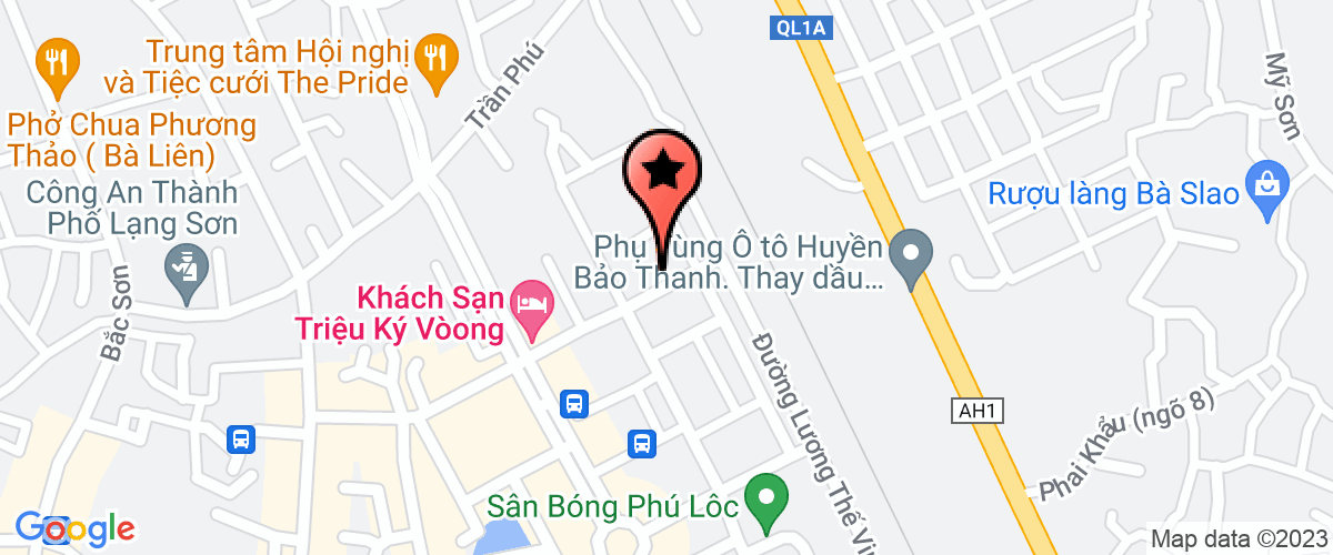 Map go to TMDV XNK Thien Loc One Member Company Limitted
