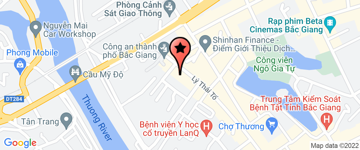 Map go to Hop Tien Bac Giang Trading and Service Company Limited