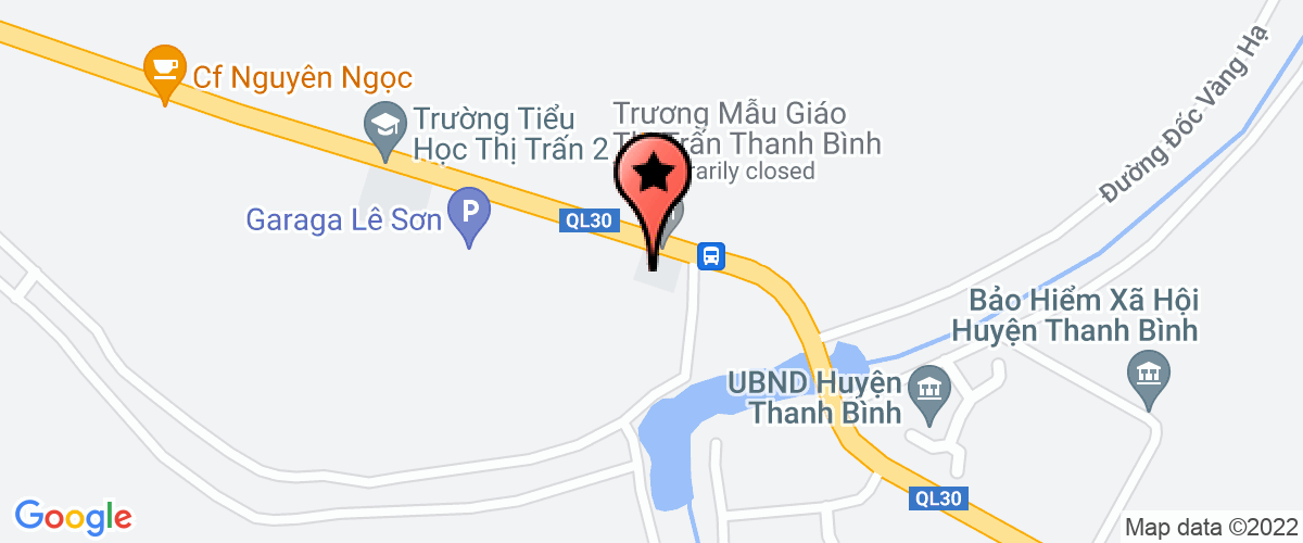 Map go to Cap Ngoc Loi Drainage Company Limited