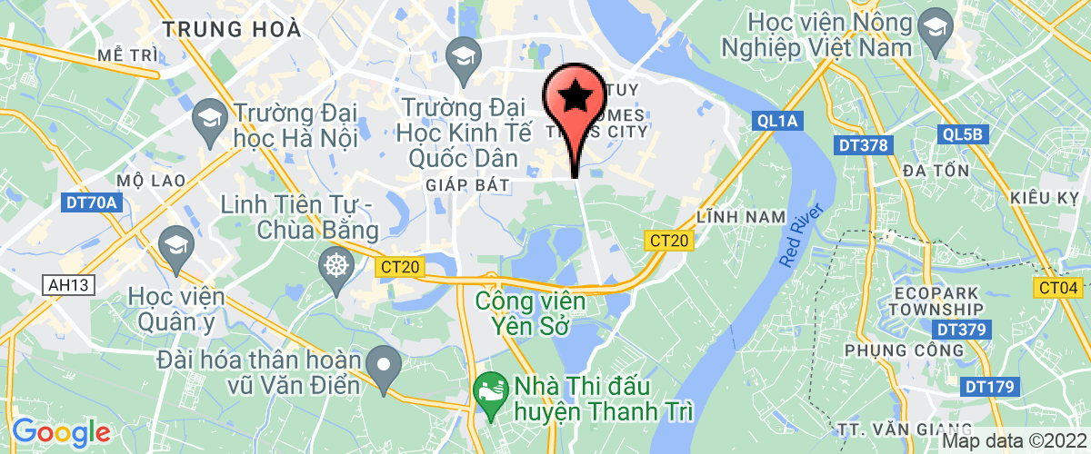 Map go to Bach Khoa Service Investment Trading Joint Stock Company