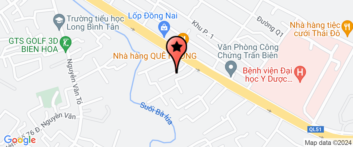 Map go to Dai Son Hai Security Service Company Limited