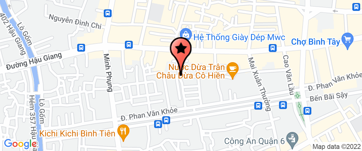 Map go to Hoang Kim Limited Law Company