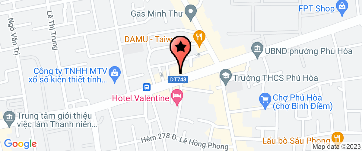 Map go to Thua Quan One Member Company Limited