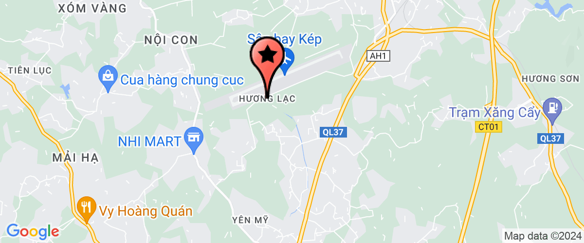 Map go to UBND Xa Huong Lac
