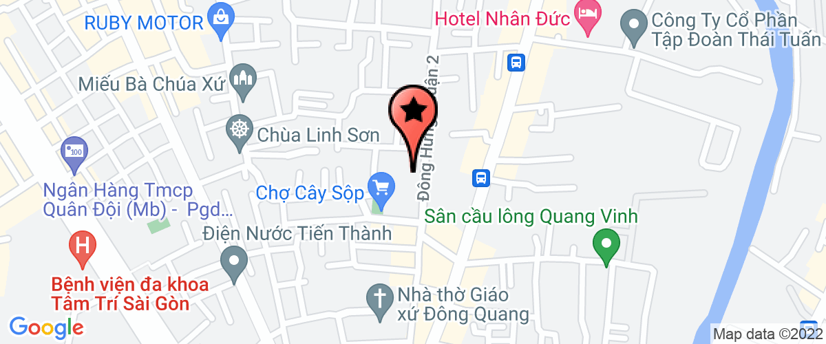 Map go to Vo Thanh Company Limited