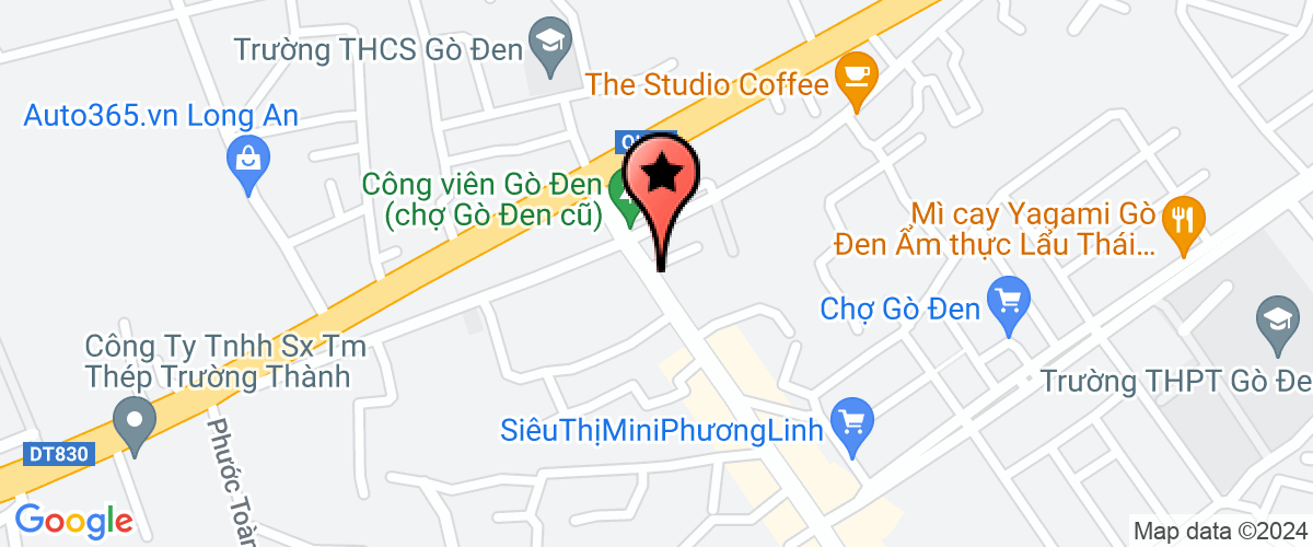 Map go to Game Hoa Binh 79 Company Limited