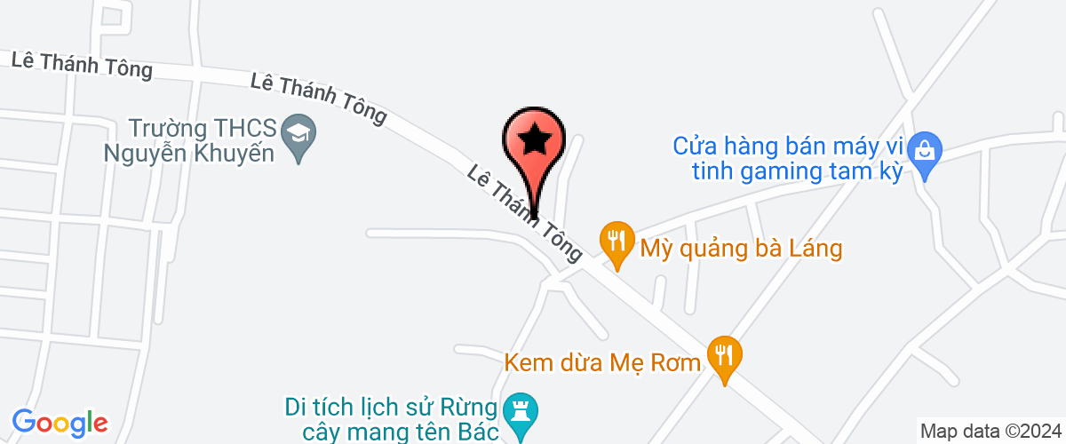 Map go to Lam My Anh Company Limited