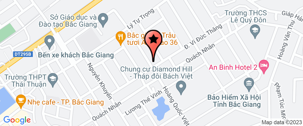 Map go to Hoang Hung (Doi Ten Tu:  Hoang Hung - Dntn) Breeding Breeding Enterprise