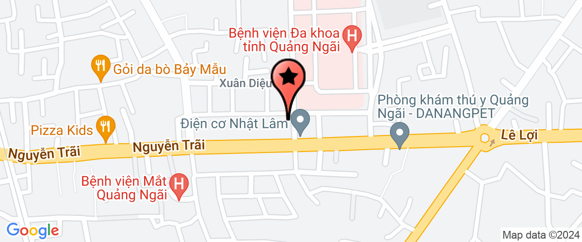 Map go to Thien Y Construction And Trading Company Limited