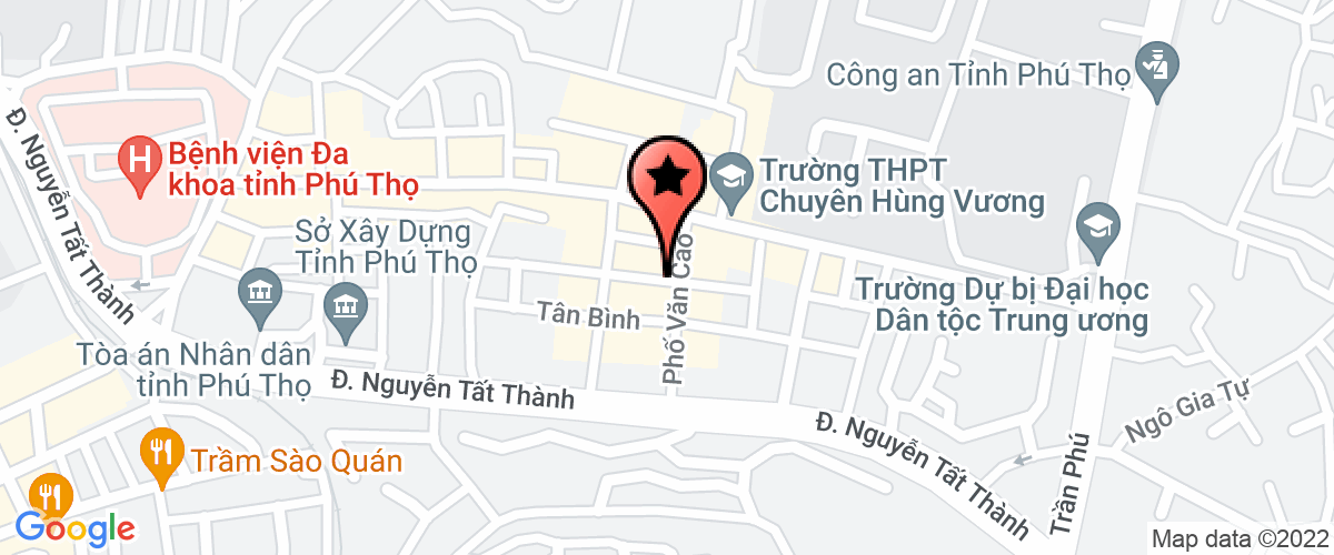 Map go to Thao Nguyen Xanh Viet Tri Company Limited