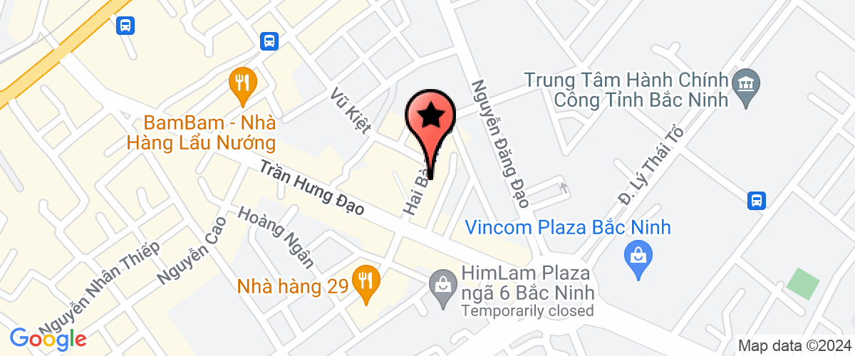 Map go to Korex Logistics VietNam Company Limited