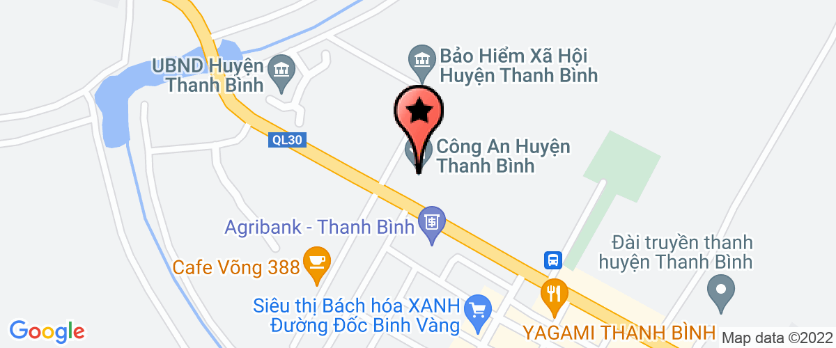 Map go to Hai Duong Dong Thap Company Limited