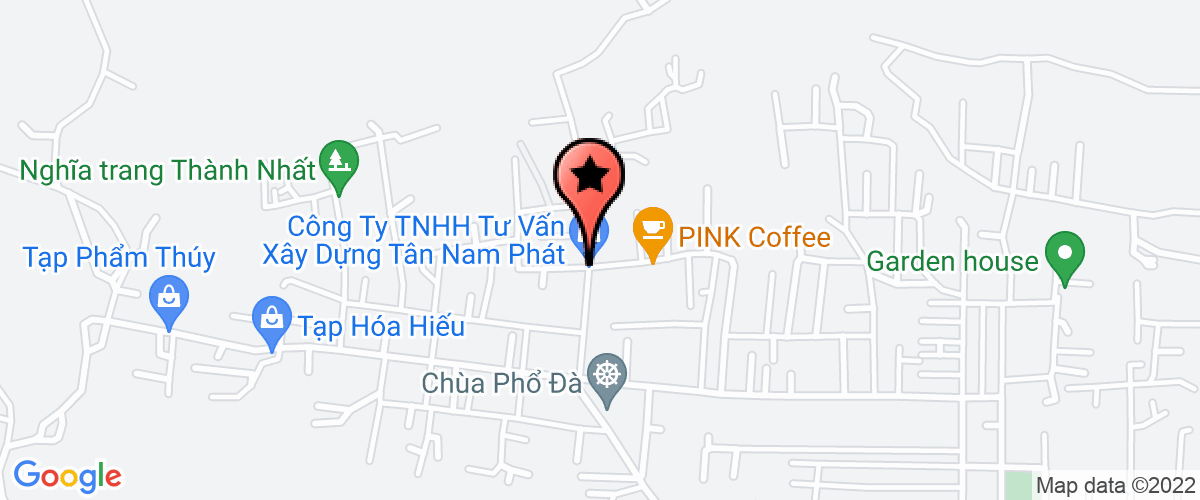 Map go to Phuoc Tan Tay Nguyen Company Limited