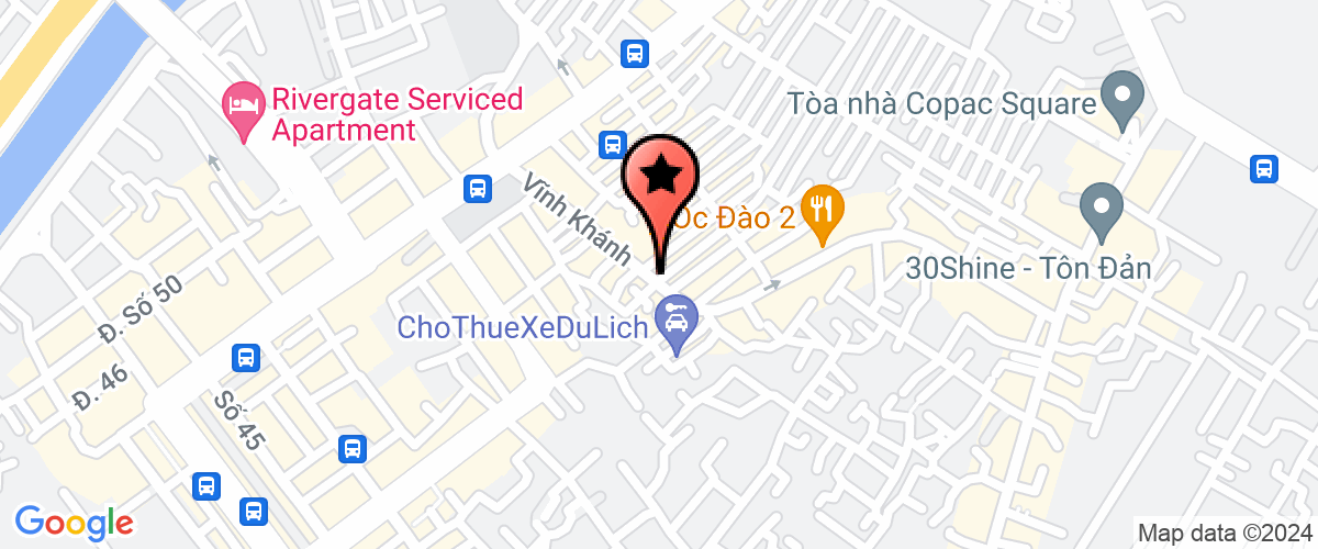 Bản đồ đến Công Ty TNHH MTV Dịch Vụ Ăn Uống Vĩnh Khánh