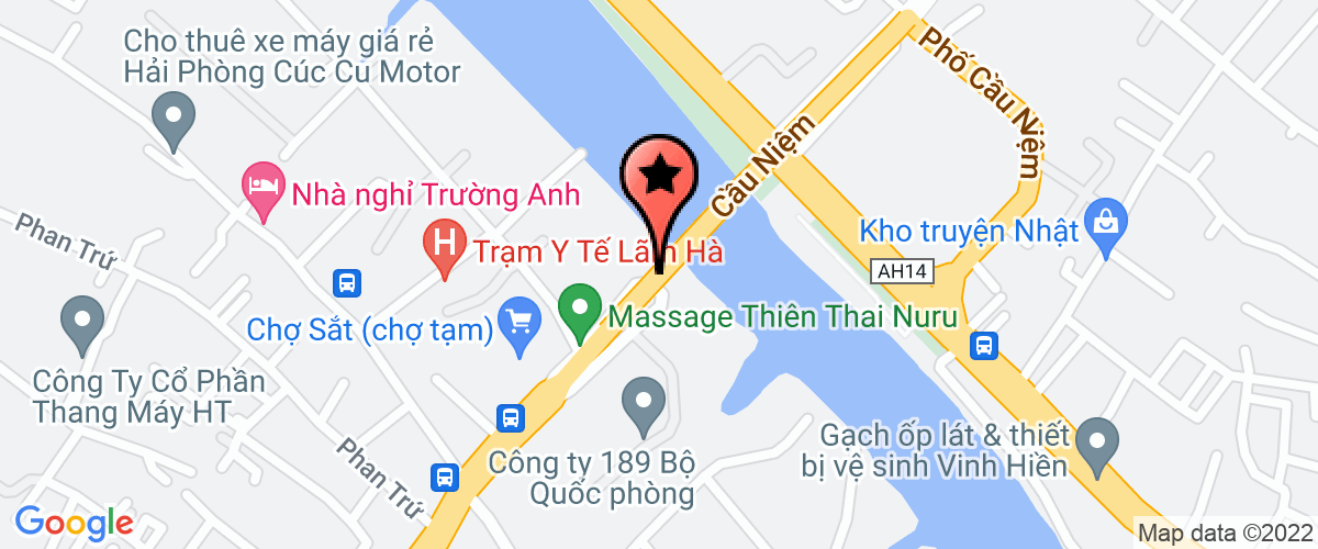 Map go to Mạnh Hung Transport Trading Development Investment Joint Stock Company