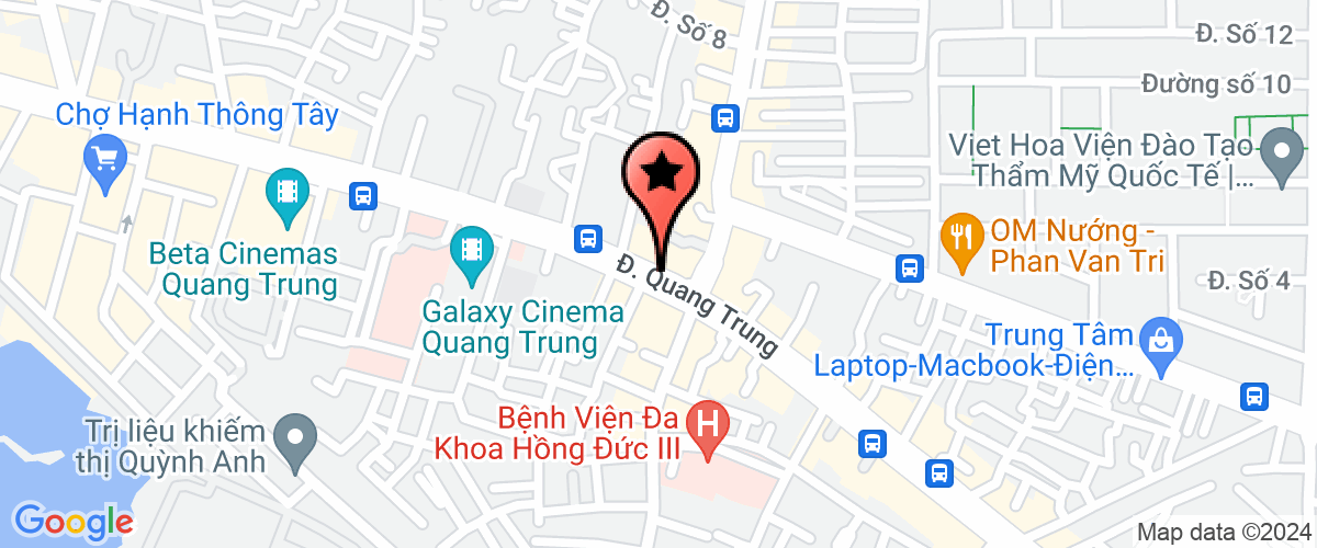 Map go to Dong Tam Service Development Investment Company Limited