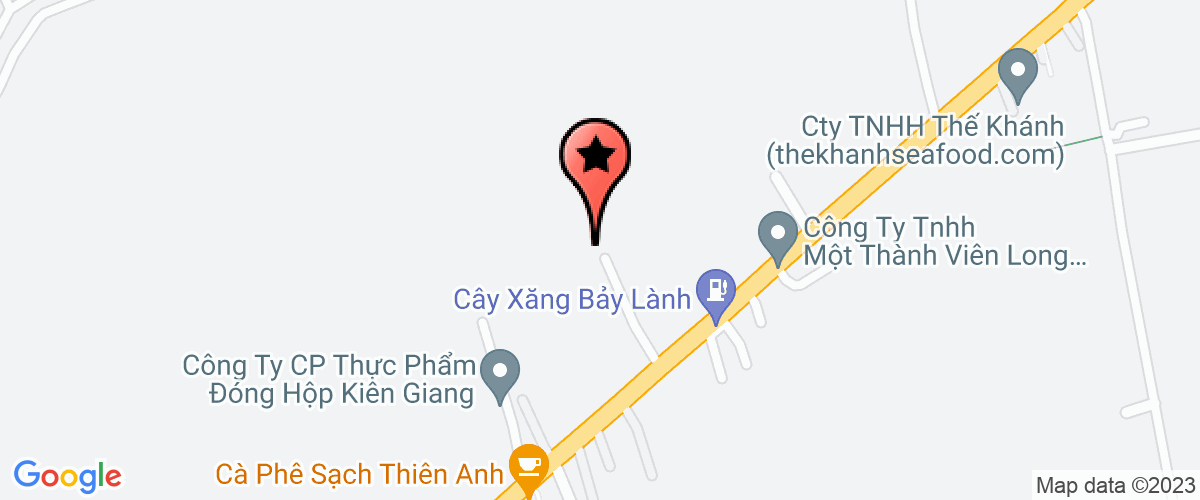 Map go to Sai Gon Binh An Chau Thanh Company Limited