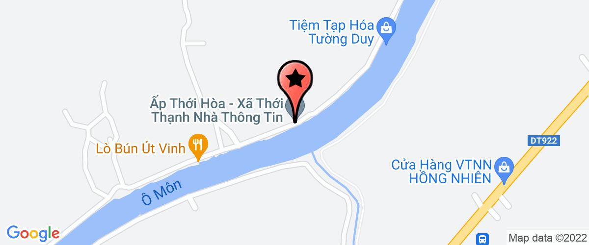 Map go to Nong Gia Khang Commercial Production Company Limited