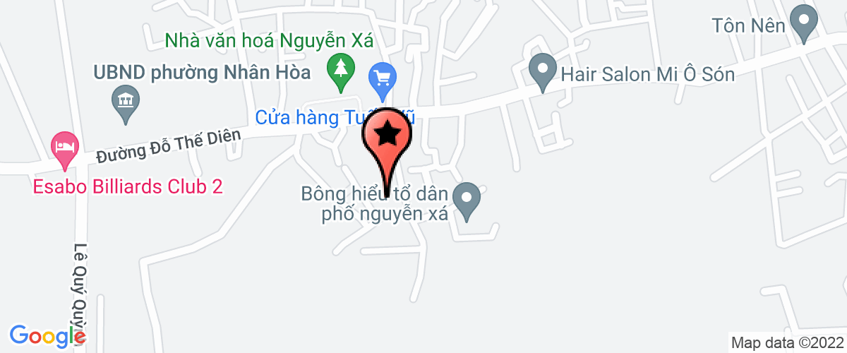 Map go to Ngoc Viet Transport Trading Service Company Limited
