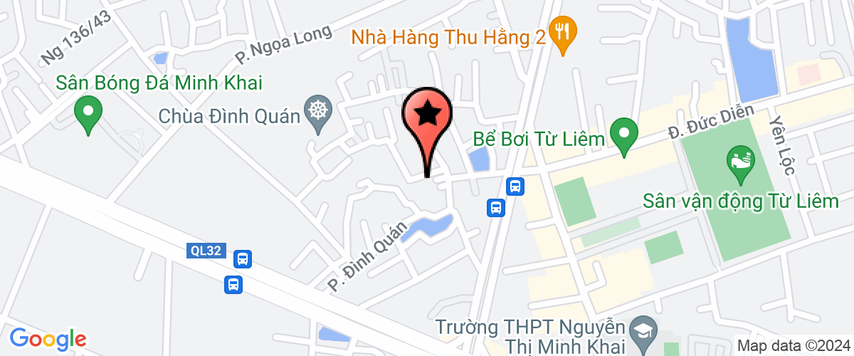 Map go to Dtc VietNam Trademark Development Joint Stock Company