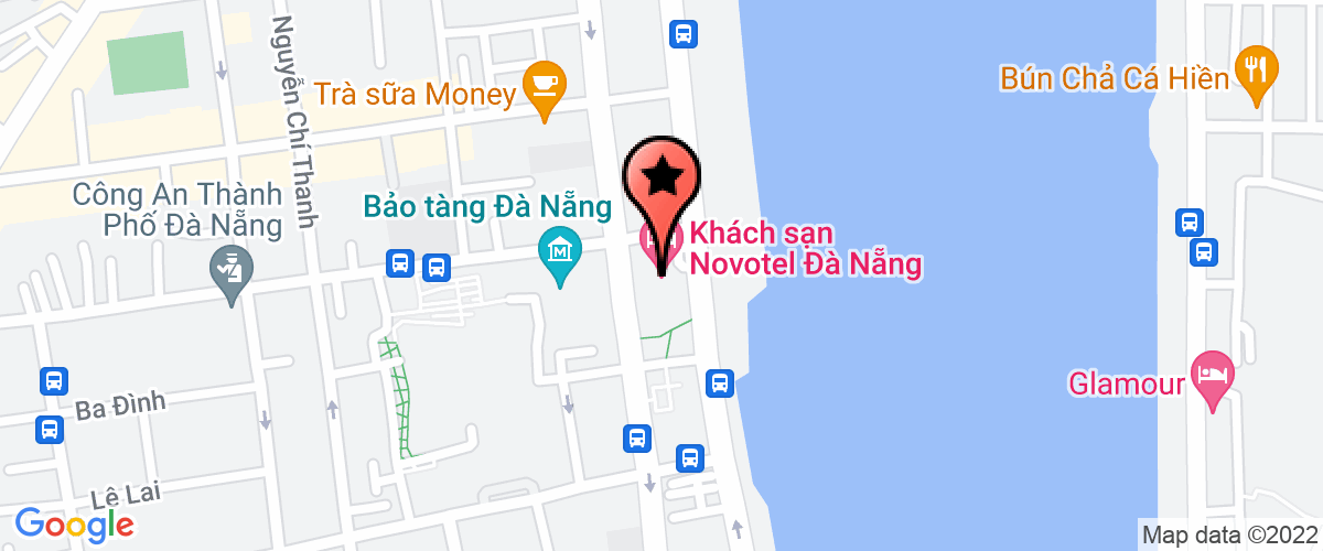 Map go to Da Nang Branch - Divinity Food and Beverage Limited Liability Company