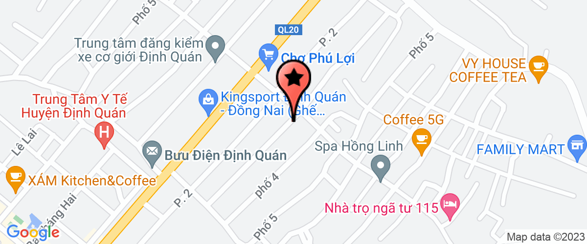 Map go to Dang Viet Service Trading Company Limited