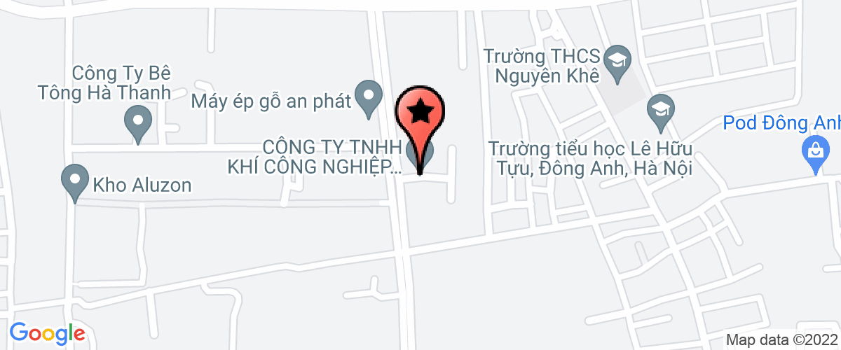 Map go to Cung ung Ha Noi Supplies And Production Company Limited