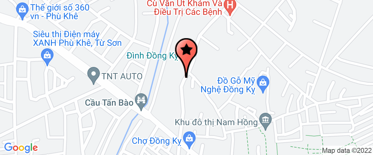 Map go to Nhat Long Service Trading Construction Investment Company Limited