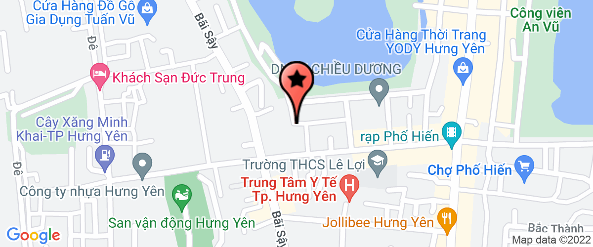 Bản đồ đến Công Ty TNHH Hoàng Dương Hưng Yên
