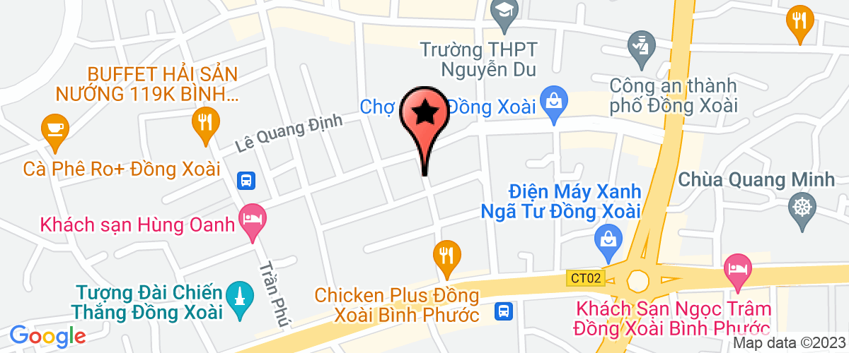 Map go to Do Dac Hung Thinh Company Limited