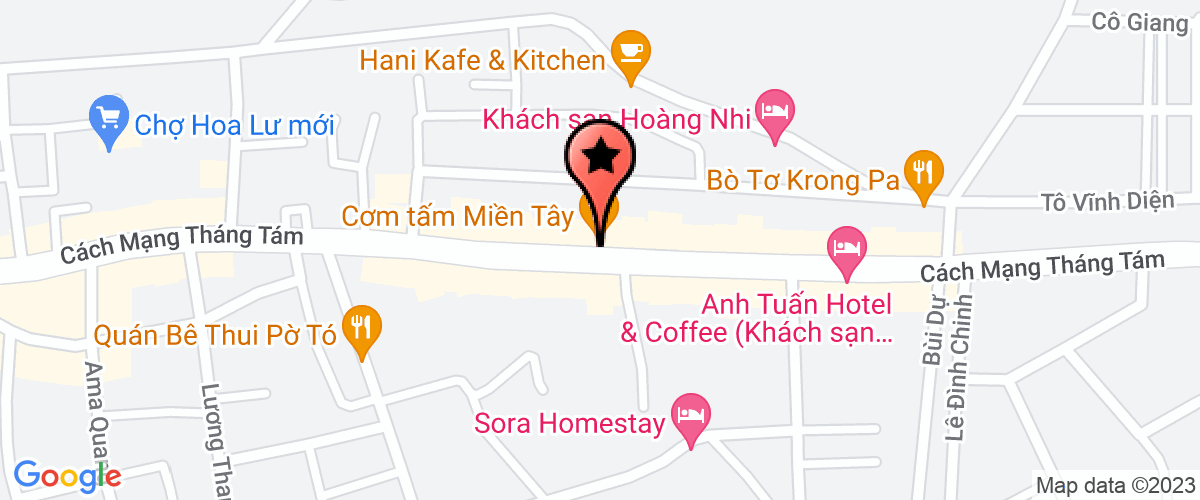 Map go to Son Thanh Gia Lai Company Limited