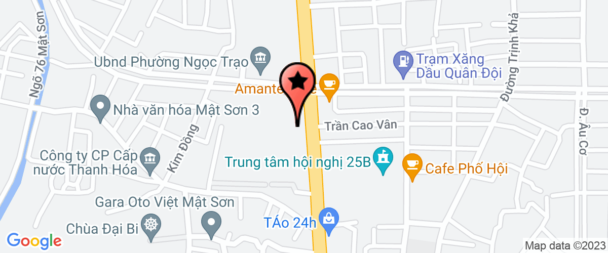 Map go to Bia Thanh Hoa Joint Stock Company