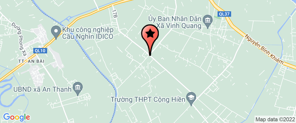 Map go to Dong Minh Elementary School