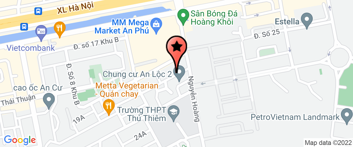 Map go to Quang An Development Consultant Company Limited