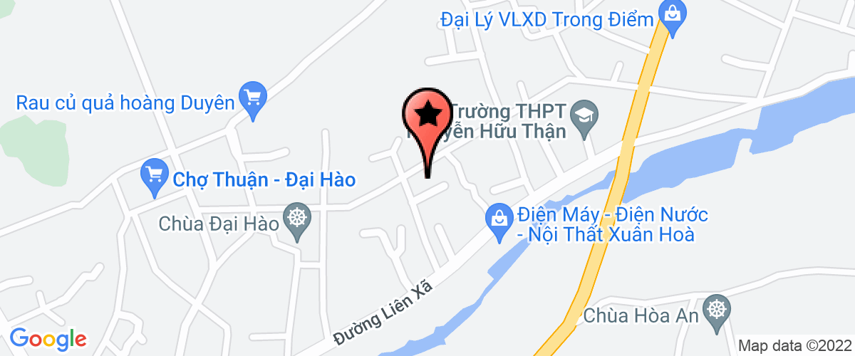Map go to Dai Song Tien Joint Stock Company
