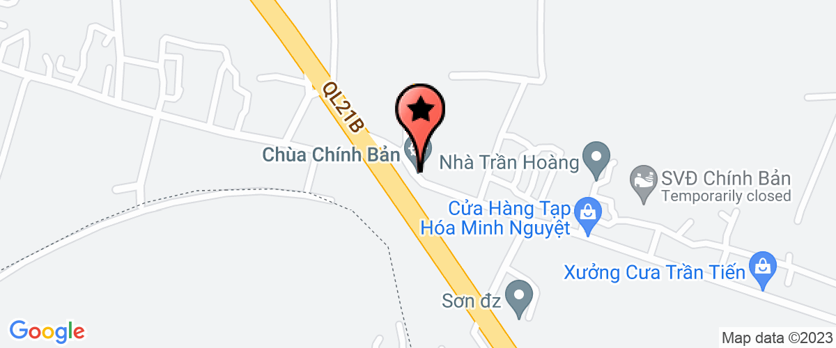 Map go to Ha Cuong Investment Trading Services Company Limited