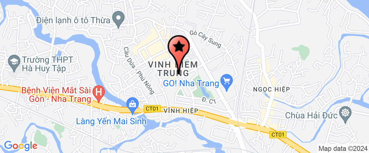 Map go to DvTM Hoang Than Company Limited