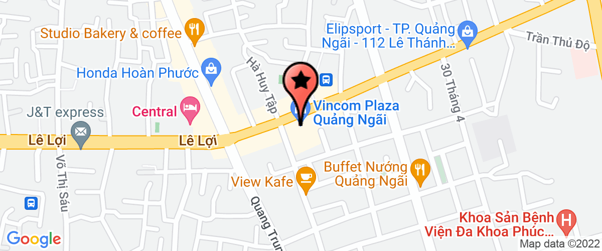 Map go to Duong Bao Ngoc Company Limited