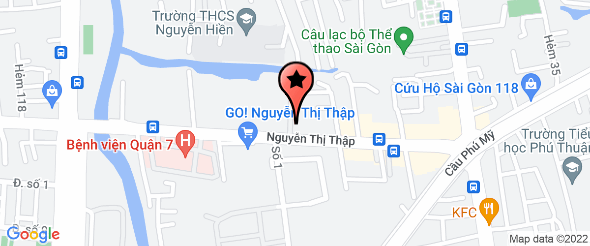 Map go to Thien An Logistic Company Limited