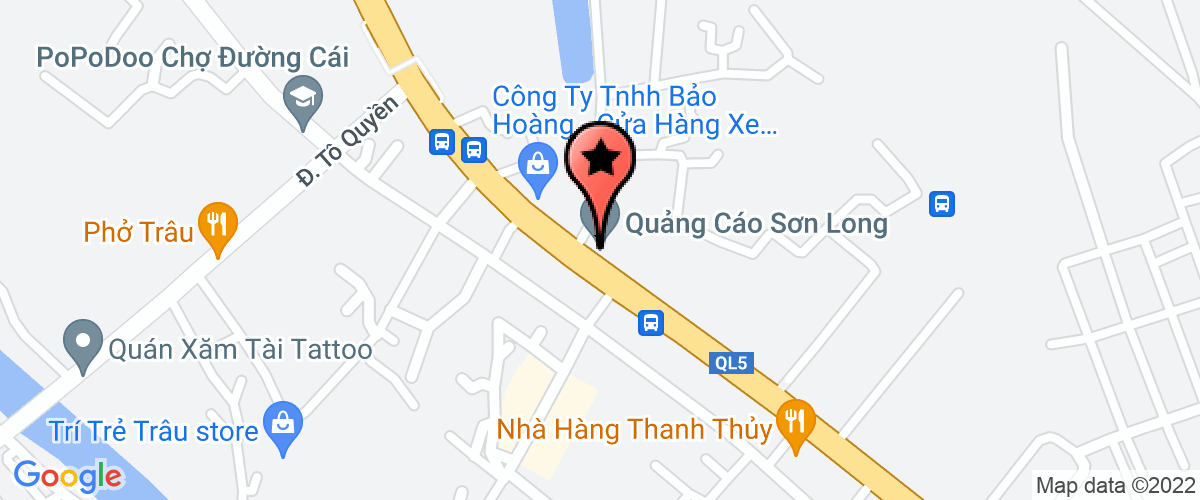 Map go to Hoanglong.vl89 Investment and Development Joint Stock Company