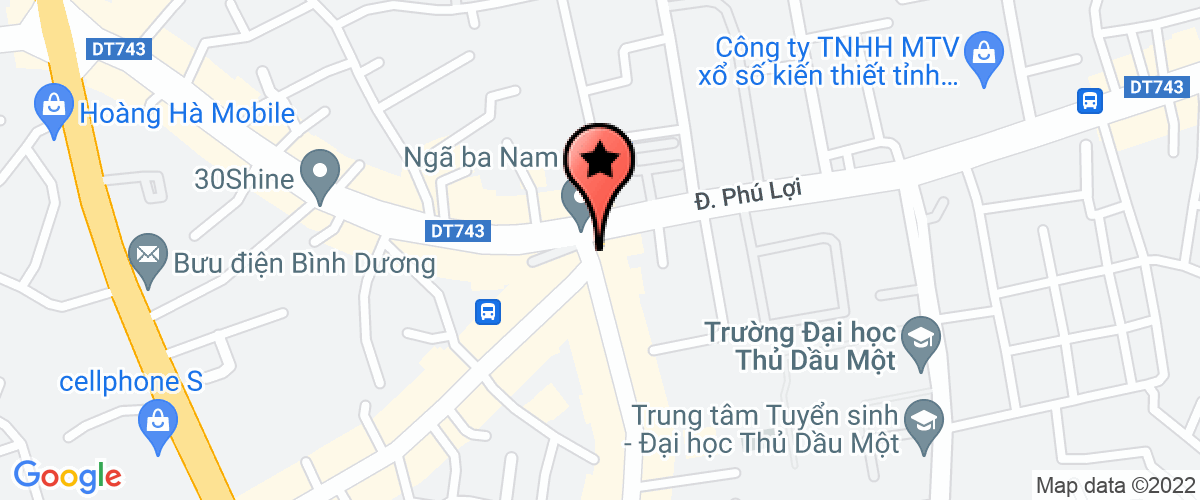 Map go to Chung Tay Community Company Limited