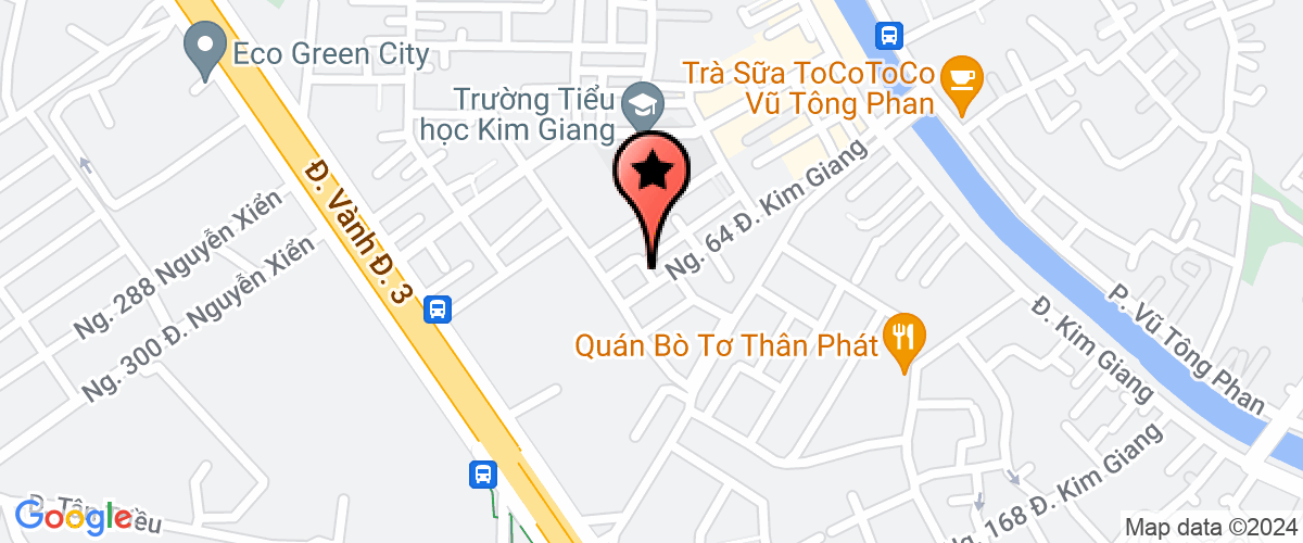Map go to Nhan Hoa Investment Development Education Joint Stock Company