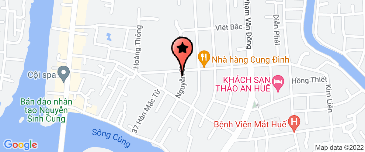 Map go to Tin Hoang Construction Limited Company