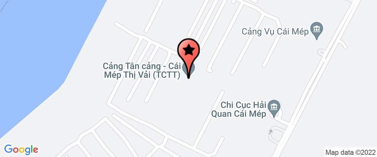 Map go to Xep Do Cai Mep - Thi Vai Transport Joint Stock Company