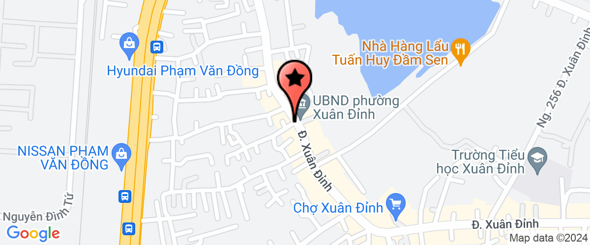 Map go to Tuan Nguyen Construction Investment Joint Stock Company