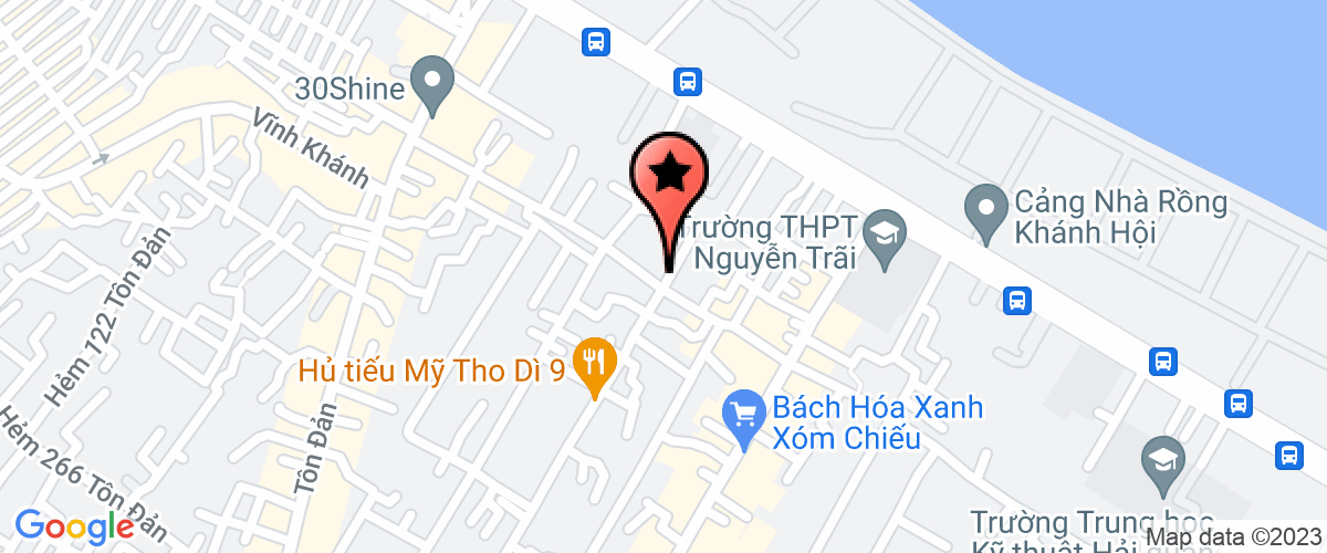 Map go to Le Hoai Thanh Service Trading Company Limited