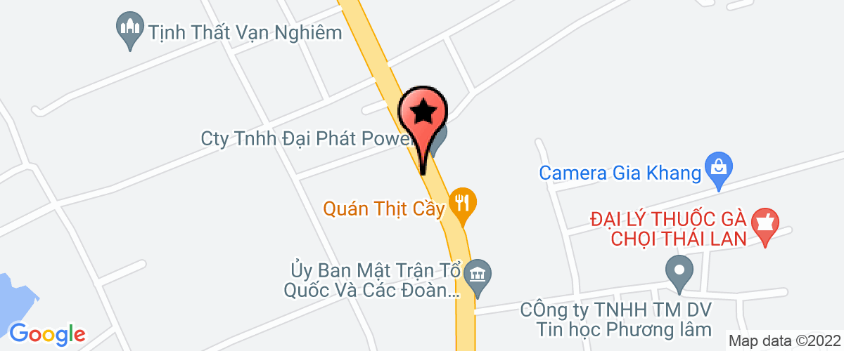 Map go to Hoang Vu Agricultural Coffee And Construction Investment Company Limited