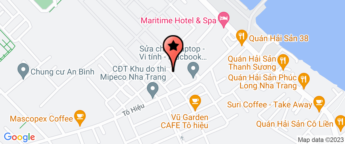 Map go to Thuy san Bich Hai Co-operative