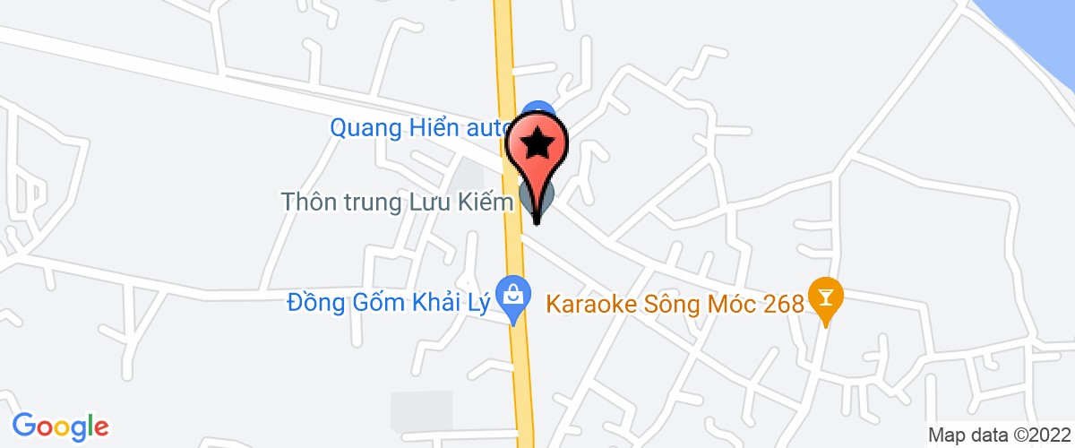 Map go to Uy ban nhan dan xa Luu Kiem