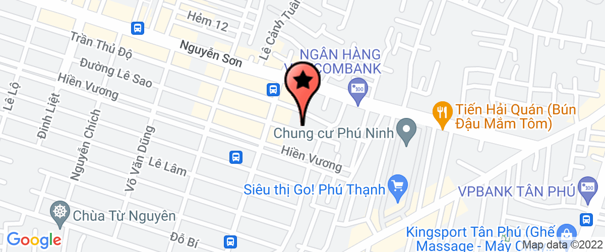 Map go to Huong Minh Services And Trading Production Company Limited